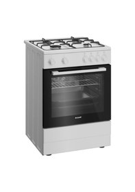 Resim Arçelik F 8440-1 B 66 L Ocaklı Fırın Beyaz 