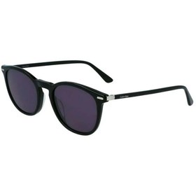 Resim Calvin Klein Ck 22533s 001 52 Unisex Siyah Oval Güneş Gözlüğü 