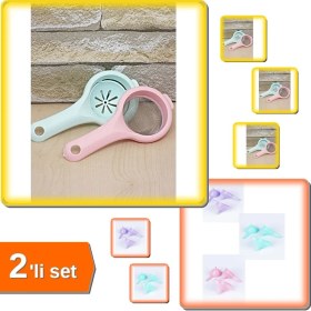 Resim Hereveoyuncak Yumurta Akı Ayırıcı + Çay Süzgeci 2li Set B5Y0L7 - 19CM 