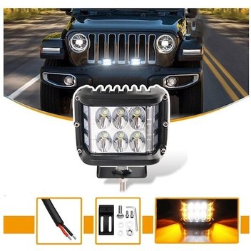 Point 9 Led Kare Projektör Off Road Çalışma Sis Lambası 27W 12-30