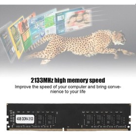 Resim Novahub Masaüstü Bellek Ddr4 2133mhz 4g 8g Ram Pc4-17000 2133mhz 288pin Dımm Intel/amd İçin 4 Gb 