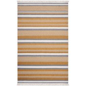 Resim MarkaEv Cotton Çift Taraflı Yıkanabilir Pamuk Kilim - 120x180 cm 