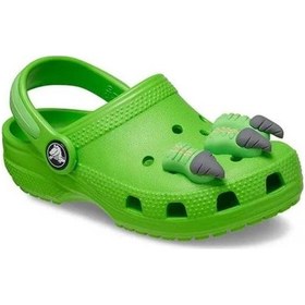 Resim Crocs Classic I Am Dinosaur Clog T Çocuk Yeşil Terlik Yeşil 