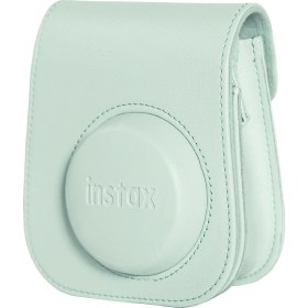 Resim Fujifilm Instax Mini 12 Yeşil Fotoğraf Makinesi-20'lu Film-Mini Albüm ve Deri Kılıf SETI-FOTSI197-S4-20-MA-DK 