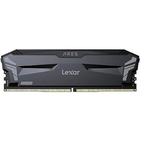 Resim Lexar Ares RGB LD5EU016G-R6400GDLA 32 GB (2x16) DDR5 6400 MHz CL32 Ram 