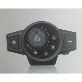 Resim JUNGLEE Bt10s Bluetooth 5.0 Mini Motorsiklet Interkom Mikrofonlu Kulaklık Kask Bluetooth Kulaklık 