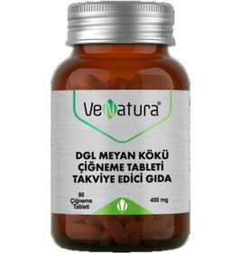 Resim Venatura Dgl Meyan Kökü 90 Çiğneme Tableti 