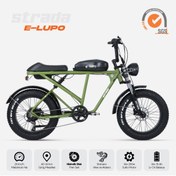 Resim Stradacycles E-lupo Hidrolik Disk 20 Jant Çift Amortisörlü Fatbike Elektrikli Bisiklet 