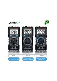 Resim Dm91s-mestek Dm91/dm91a/dm91s Dijital Multimetre 9999 Sayısı Ac/dc Ampermetre Voltmetre Ohm Gerilim Ölçer Hfe Nvc Kapasitans Test Cihazı 