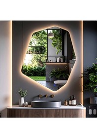 Resim Vortex Günışığı Lavabo & Banyo Aynası Dokunmatik Sensörlü 70 X 60 Cm 