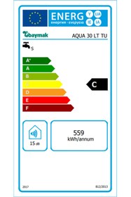 Resim Baymak Tezgah Üstü Elektrikli Termosifon 30LT 