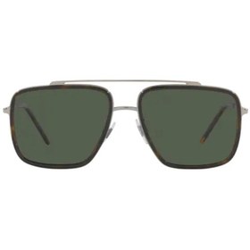 Resim Dolce & Gabbana DG2220 13359A Polarize Metal Erkek Güneş Gözlüğü 
