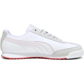 Resim Puma 307813 02 Ferrari Roma Via Beyaz-kırmızı Erkek Spor Ayakkabı-beyaz Beyaz 