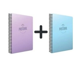 Resim Pastoral Çizgili Defter 17 24 96 Yaprak 2 Adet 