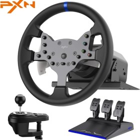 Resim Pxn PXN-V99 Ps5 E Kadar Uyumlu Direksiyon Set Oyun Konsolu 