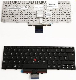 Resim Lenovo Uyumlu Thinkpad Edge 13 E30 E11 E10 E13 E31 Klavye (Siyah Tr) - 544241650 