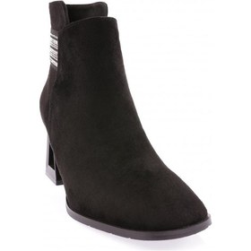 Resim Dgn 842-22k Kadin İp Aksesuarli Topuklu Bot 842-1922-R1680 Siyah 