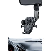 Resim We Love Araba Dikiz Aynası Evrensel Klip Cep Telefonu Braketi Araba Çok Fonksiyonlu Ar Navigasyon Braketi Masaüstü Döner Telefon Tutucu (Yurt Dışından) 