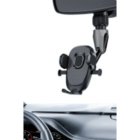 Resim We Love Araba Dikiz Aynası Evrensel Klip Cep Telefonu Braketi Araba Çok Fonksiyonlu Ar Navigasyon Braketi Masaüstü Döner Telefon Tutucu (Yurt Dışından) 