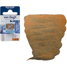 Resim Talens Van Gogh 1/2 Tablet Sulu Boya 811 Bronze 