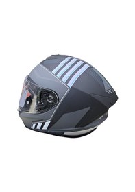 Resim Rs2 Helmets Kapalı Motosiklet Kaskı Beyaz - Mat Siyah 
