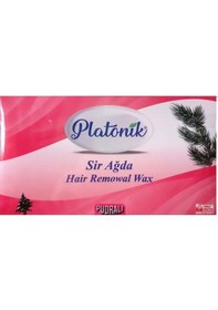 Resim Platonik Pudralı Pembe Kalıp Sir Ağda 400 G x 3 