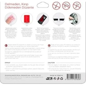 Resim Esplendor Tencere Kapağı Tutucu 3 Set (6 Parça) Kendinden Yapışkanlı, Pot Lid Holder 