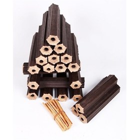 Resim Narım Özel Pres Briket Şömine Odunu 25 Kg + Çıra 