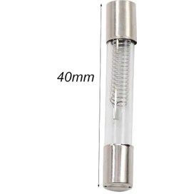 Resim Expermarket Bir Çok Markaya Uygun Mikrodalga Fırın Cam Sigorta 5 Kv 0.8A ( 4 cm Uzunluk ) - 1 Adet 