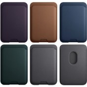 Resim Apple Manyetik Cüzdan için Uygun, iPhone 12 13 14 15 16 Pro Max Plus mini için Kart Tutuculu ve Kılıf Aksesuarları ile 