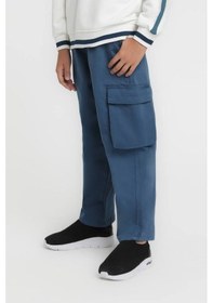 Resim Xo Kids Erkek Çocuk Pantolon 9-13 Yaş 2573 Petrol 