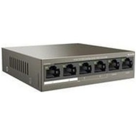 Resim Tenda 5 Port 63W 4 Port Poe TEF1106P-4-63W 10/100 Yönetilemez Switch Masaüstü 