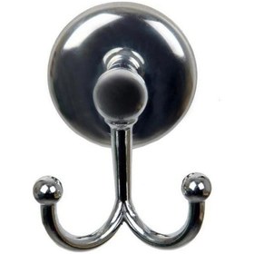 Resim Öz Taç 206y İkili Çatal Bornoz Yapıştırmalı Krom/beyaz Beyaz - Krom 