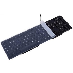 Resim Bilgisayar Pc Klavye Silikon Koruyucu - 45*14Cm 