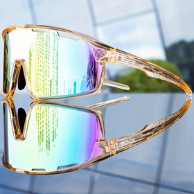Resim SCVCN MTB Erkekler ve Kadınlar için Bisiklet Gözlüğü - Şık Şeffaf TR Çerçevesi, Çok Renkli Lens Seçenekleri, Bisiklet Sürme, Balıkçılık, Sürüş, Golf ve Beyzbol için İdeal, Bisiklet Gözlüğü 