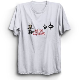Resim The Fame Alice Cooper, Cartoon, Rock Metal Grup Tişörtü 