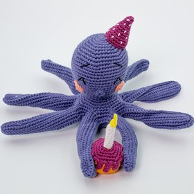 Resim Birthday Kid Octopus Uyku Arkadaşı 