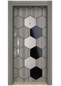 Resim Ahşap Çelik Kapı Tez3594 