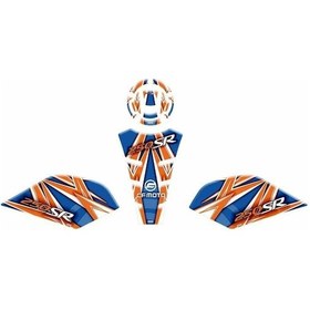 Resim Cf Moto 250 Sr 2020 - 2024 Uyumlu Tank Pad Set 