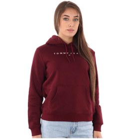 Resim Tommy Jeans Kadın Sweatshirt-dw0dw17324 Mor 