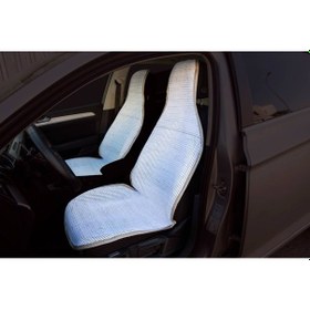 Resim Universal Oto Arka Koltuk Kılıfı Minder Fermuarlı 5 Parça 