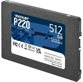 Resim Patrıot P220 2.5 512GB Sata3 550/500 SSD (P220S512G25) 