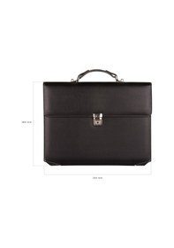 Resim Organizer Ajanda Tarihsiz Kareli 28x34.5 CM - Siyah 