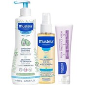 Resim Mustela Set Bebek Günlük Çözüm Seti 