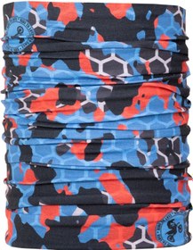 Resim Ride To Love Arı Peteği Desenli Bandana & Boyunluk Çok Renkli 