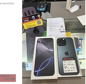 Resim Apple iPhone 16 Pro Max İkinci El TR | 1 TB | Siyah 