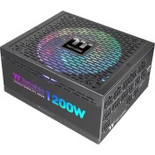 Resim Thermaltake Toughpower Pf1 Argb 1200W 80+ Platinum Full Modüler 14CM Argb Riing Fanlı Psu 