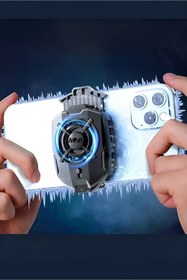 Resim MN6 Dla7 Telefon Soğutucu Fan/hızlı Soğutucu Radyatörlü/telefon Soğutucusu.anında Isı Dağılımı Özellikli 