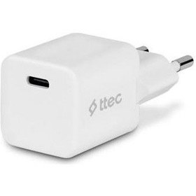 Resim Ttec Smartcharger 20W Pd Seyahat Hızlı Şarj Aleti - Beyaz 