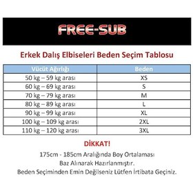 Resim Daliselbisesimarket Free-Sub 3Mm Klasik Sörf Scuba Tüplü Dalış Elbisesi Wetsuit Çok Renkli 